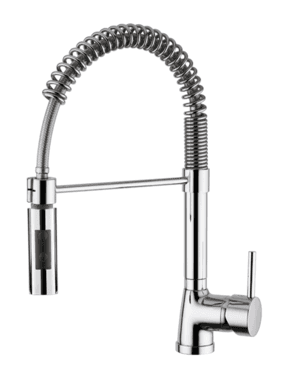 CM CLARK Kitchen Mixer Tap with Spring & Dual ABS Jet Spray - 9220MISCCRM