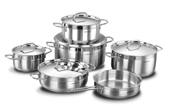 A1641 Alfa XL 11 pcs. Cookware Set