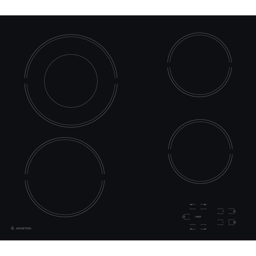 Ariston 60 cm Built-In Electric Ceramic Hob - HR602BA
