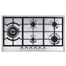 Elba 90cm Stainless Steel Gas Hob - ELIO 95-565