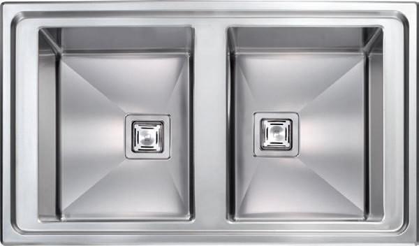 CM Lavelli Vesta Double Bowl Sink - 010804.X2.01.2033