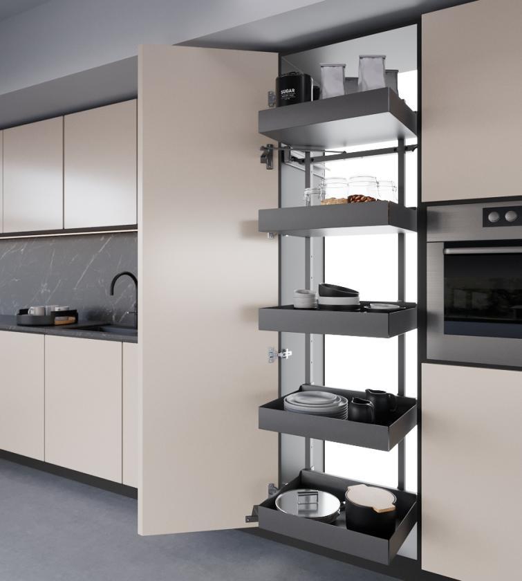 Inoxa Maxima - Reversible Pantry Unit - 860XAY