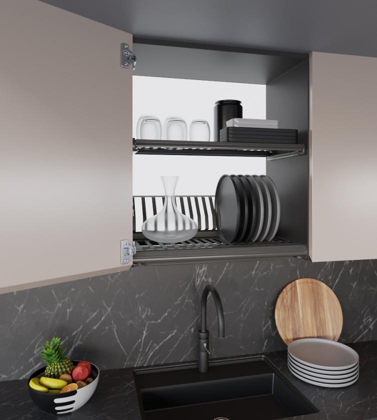 Inoxa Metal Draining Rack - 730KIT90ZAR516