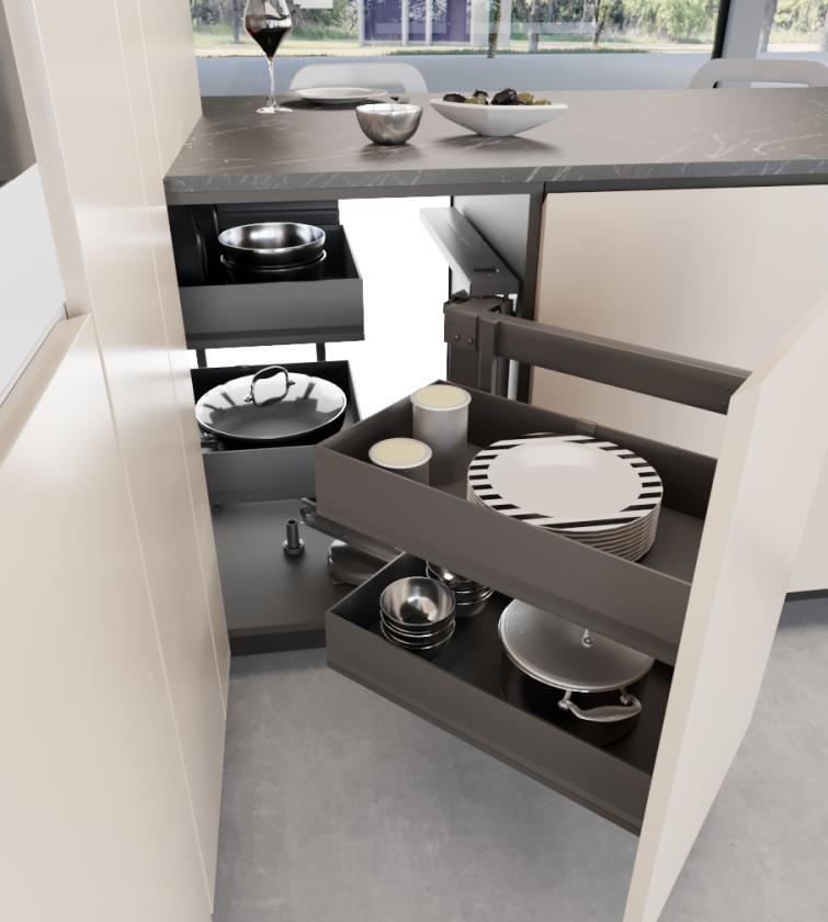 Inoxa Corner Mechanism Dynamic Corner - 803K