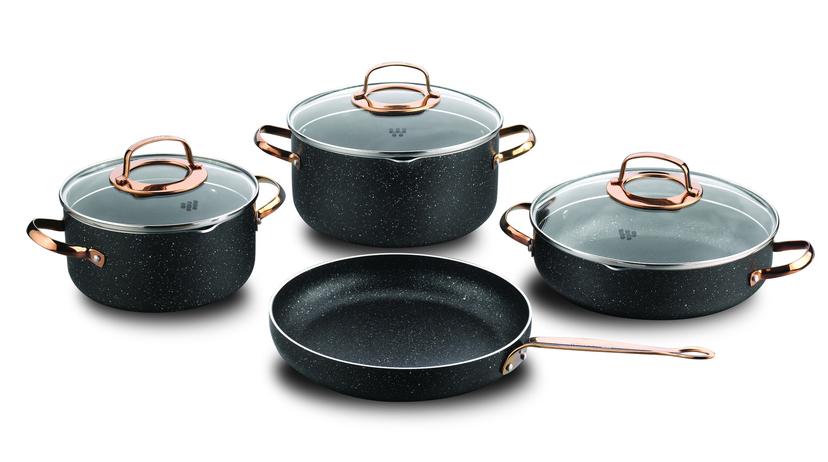Korkmaz Galaksi Alu Cookware Set - A1372